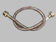 Подводка 30 см гайка/штуцер нержавейка ГАЛЛОП 